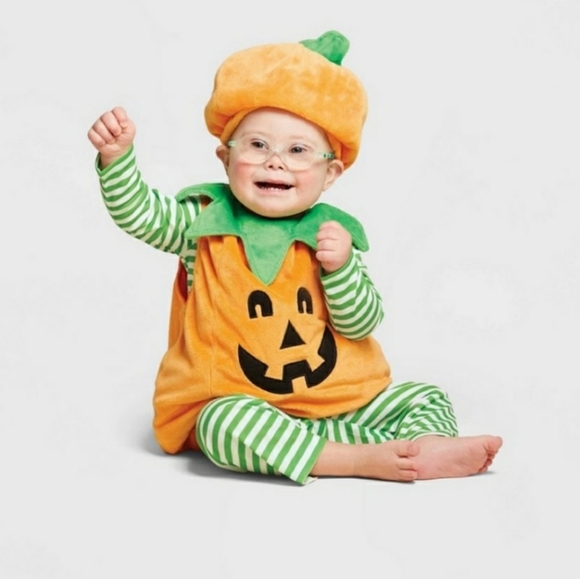 infant pumpkin halloween costume